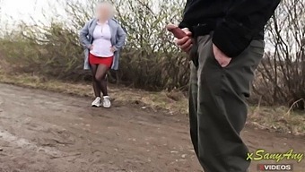 Mom In Public Park Shows Interest In My Exposed Penis On Camera