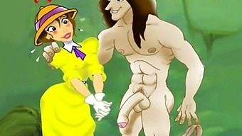 Tarzan And Jane'S Wild Cartoon Orgy Adventure