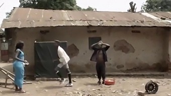 African Hunk With Big Cock In Steamy Encounter