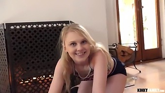 European Family Porn: Step-Siblings Get Naughty In The Dark