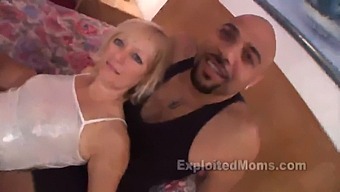 Blonde Milf Gets Fucked By Big Black Penis In Amateur Video