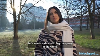 Coed Student Gets Rough With Big Cock In Public Agent Video
