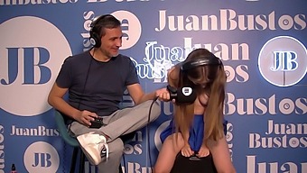 Olivia Prada, A Stunning Blonde, Rides A Sex Machine And Moans With Pleasure