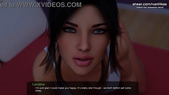 Sis Caroline'S Taboo 3d Creampie In Hentai Game