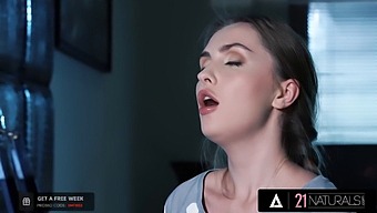 Russian Beauty Lena Reif Shows Off Her Natural Assets And Skills In This Steamy Video