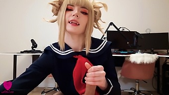 Horny Villainess Himiko Toga Craves Hardcore Action And Facial Finish