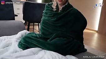 Sharing A Room With My Step-Sister On Our Trip. She Got Frightened And Got Cummed On Her Underwear