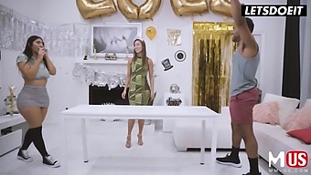 Busty Violet Myers Enjoys A Bbc Birthday Gift At Wild Party